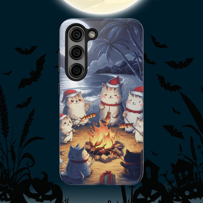 Meowmas Magic Wireless Charging Support Tough Case