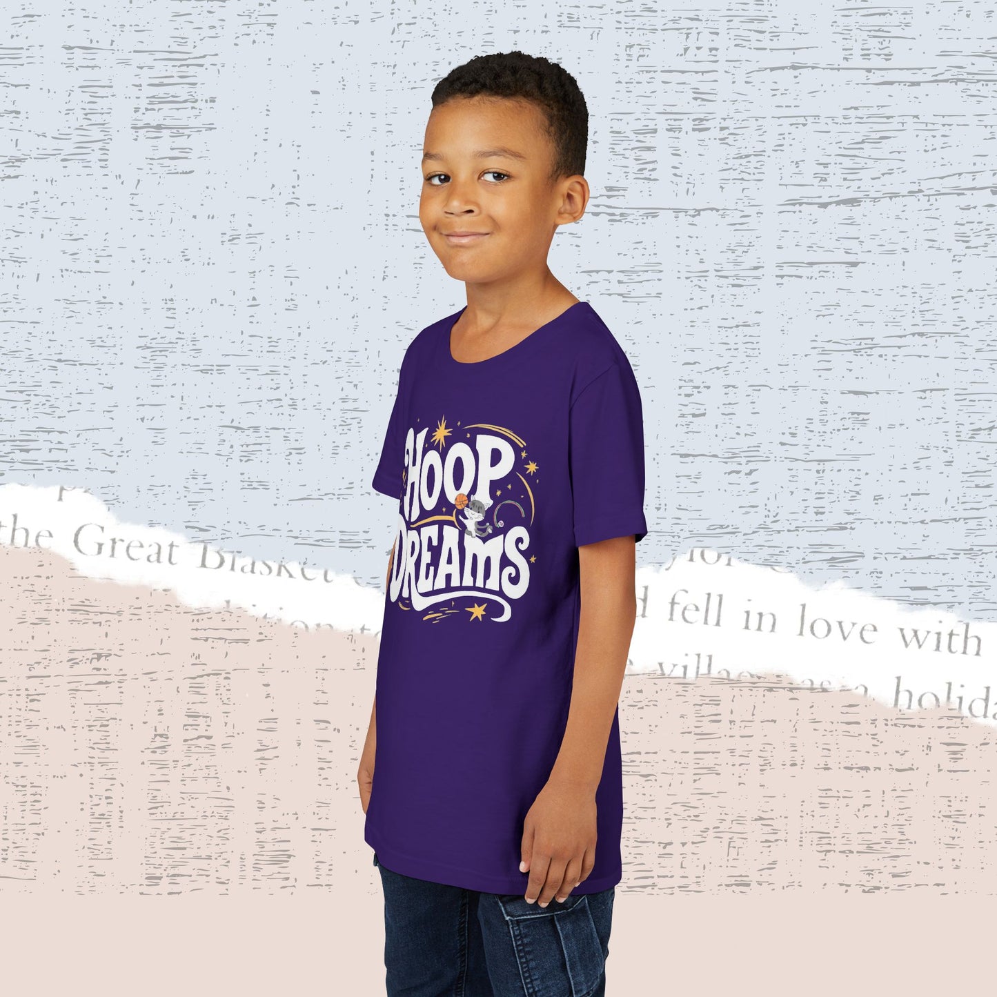 Hoop Dreams Youth Heavy Cotton T-Shirt