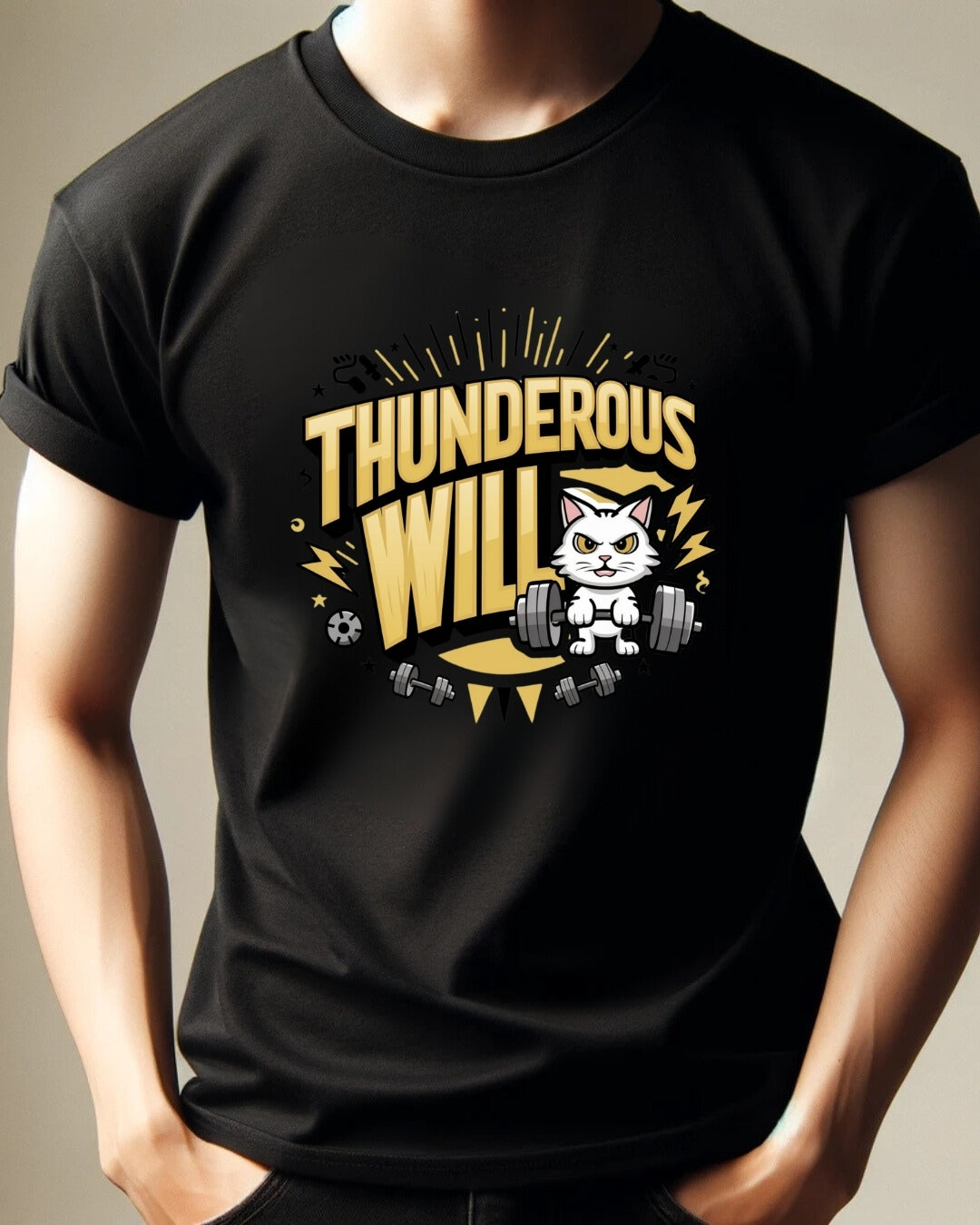 Thunderous Will Cotton T-Shirt