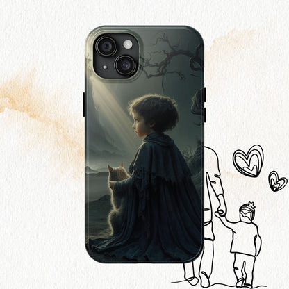 Meowtime Mate Wireless Charging Support Tough Case.