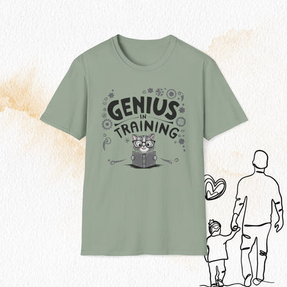 Genius In Training Cotton Men T-Shirt
