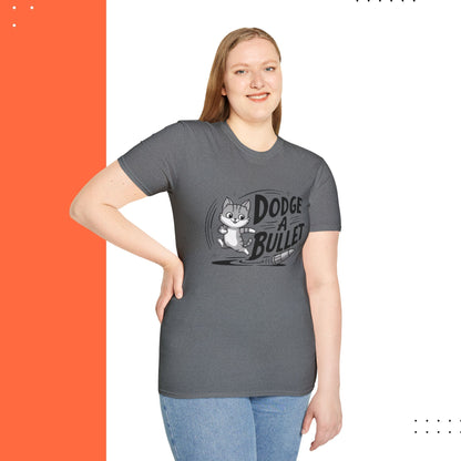 Dodge A Bullet Idiom Cotton T-Shirt