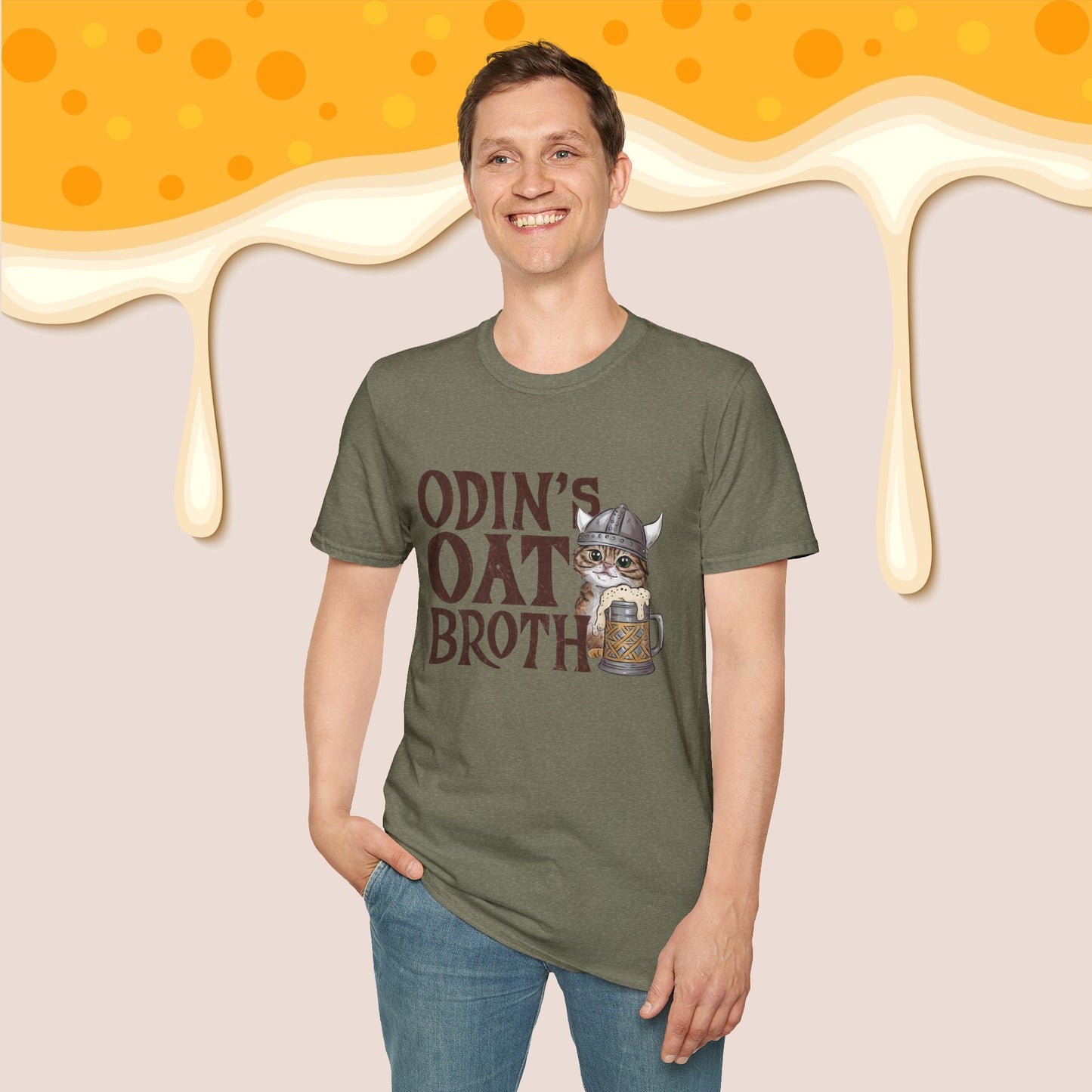 Odin Oath Broth Cotton T-Shirt