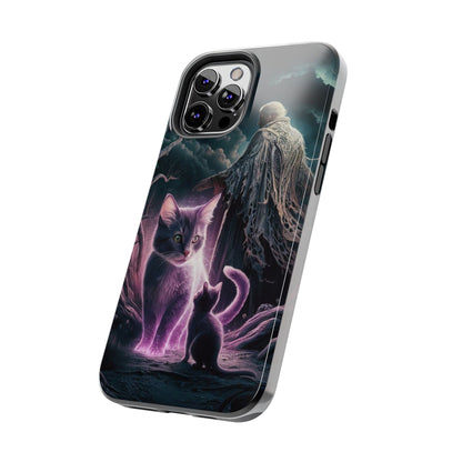 Meowmoirs Wireless Charging Support Tough Case