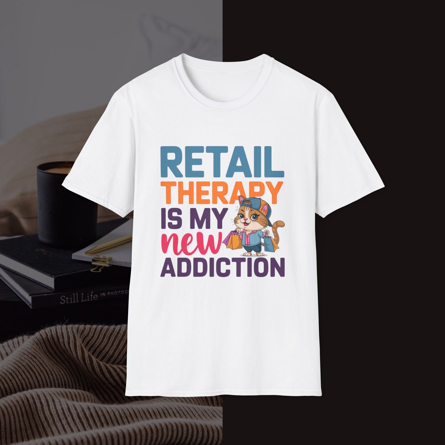 Retail Therapy Idiom Unisex Softstyle T-Shirts