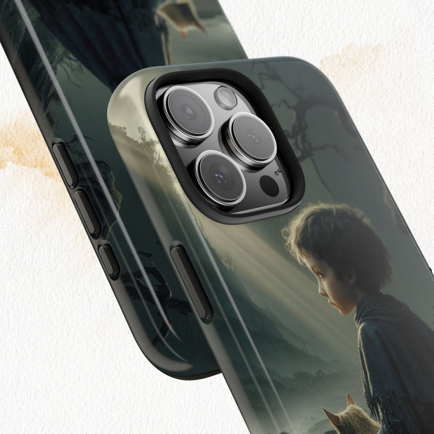 Meowtime Mate Wireless Charging Support Tough Case.