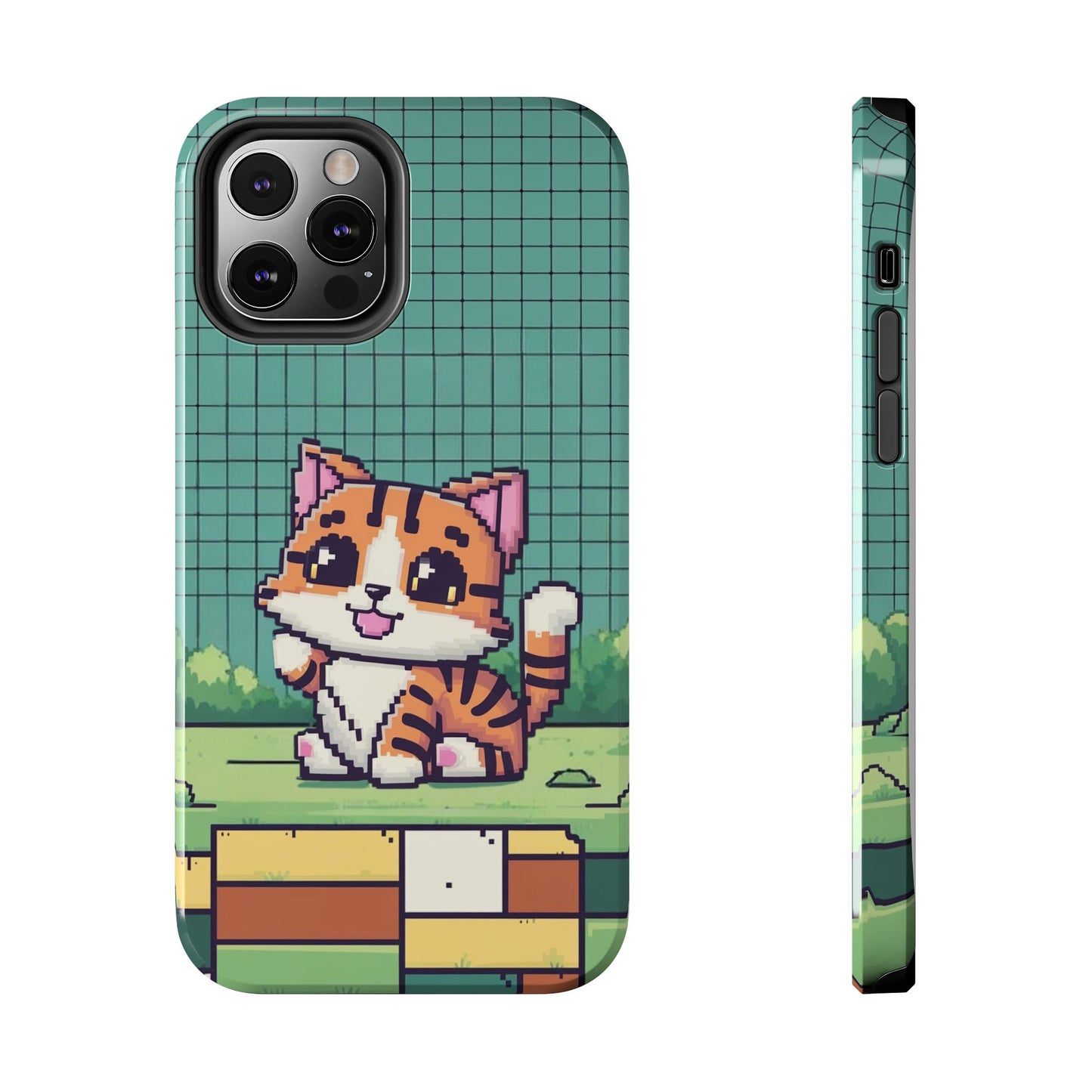 Meowmarabilia Wireless Charging Support Tough Case.