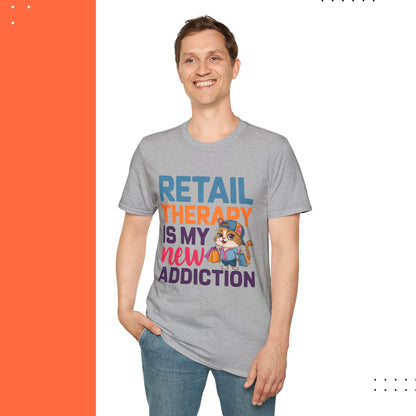 Retail Therapy Cotton T-Shirt