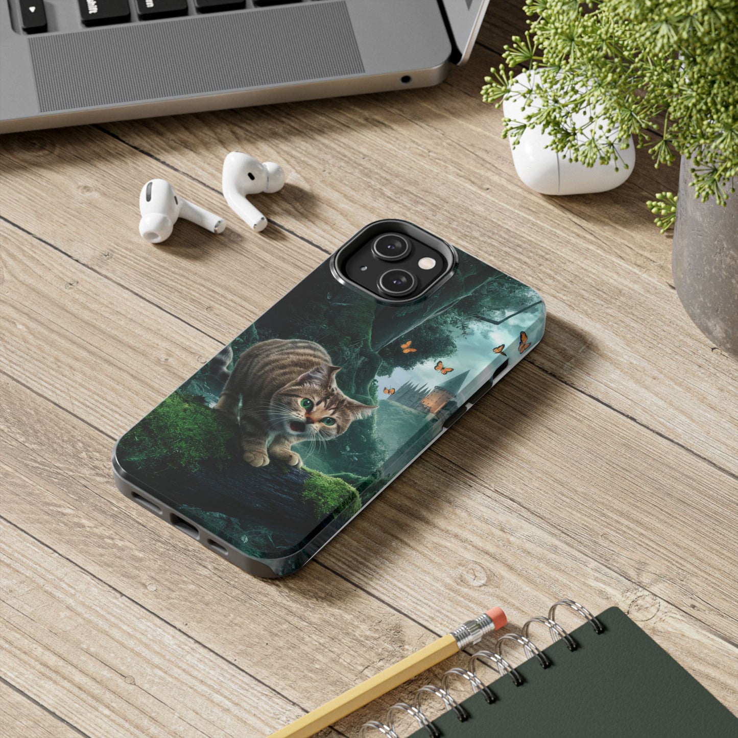 Climby Wireless Charging Support Tough Case.