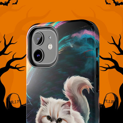 Meowble Dribble Wireless Charging Support Tough Case.