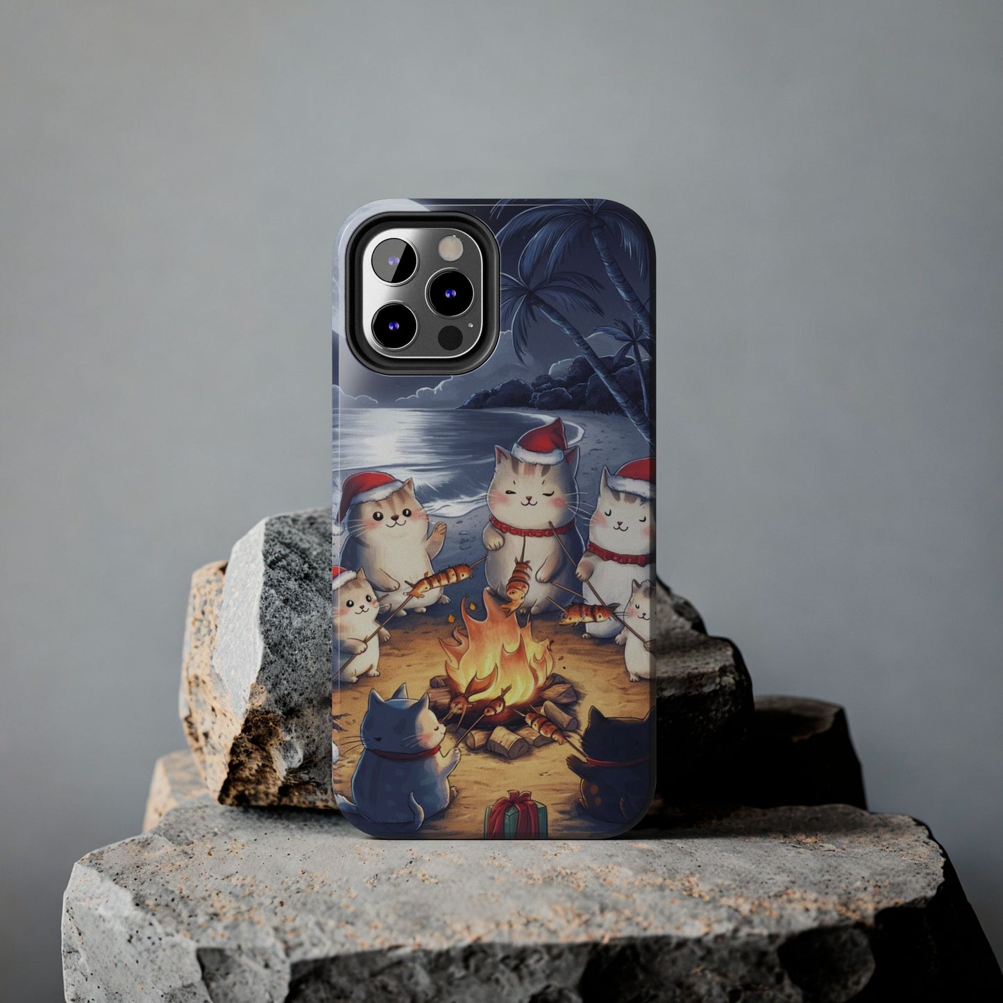 Meowmas Magic Wireless Charging Support Tough Case