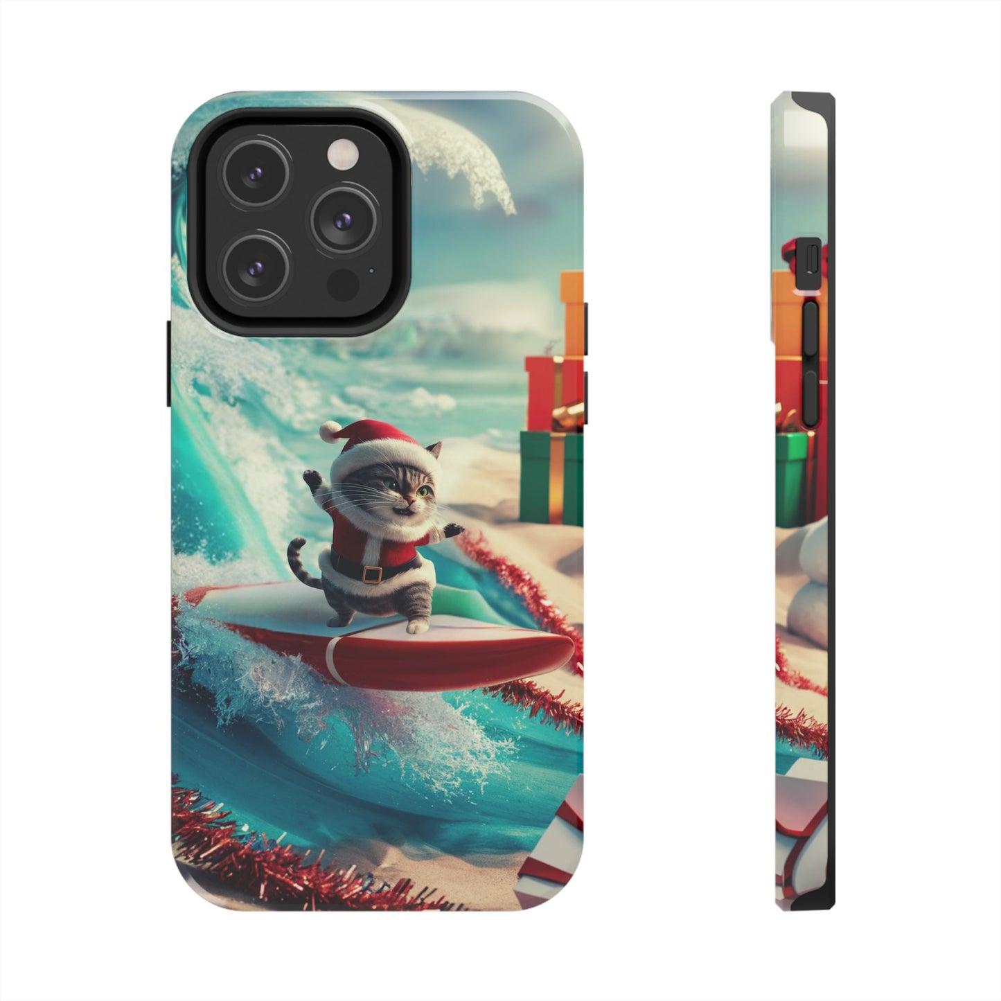 Meow Magic Wireless Charging Support Tough Case.