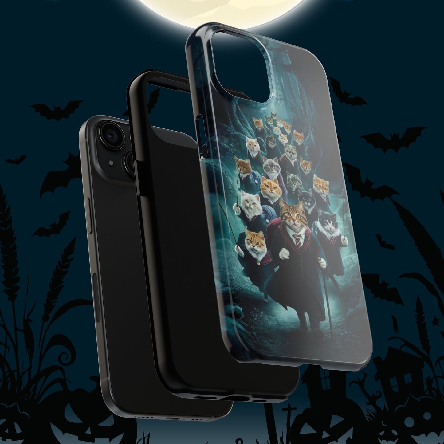 Nine Lives Guard Wireless Charging Support Tough Case