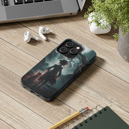 Feline Festivities Wireless Charging Support Tough Case.