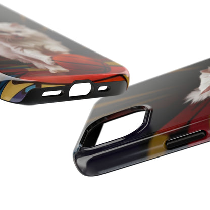Alley-Oop Meow Wireless Charging Support Tough Case.