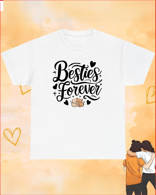Besties Forever Cotton T-Shirt