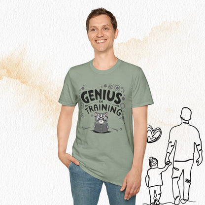 Genius In Training Cotton Men T-Shirt