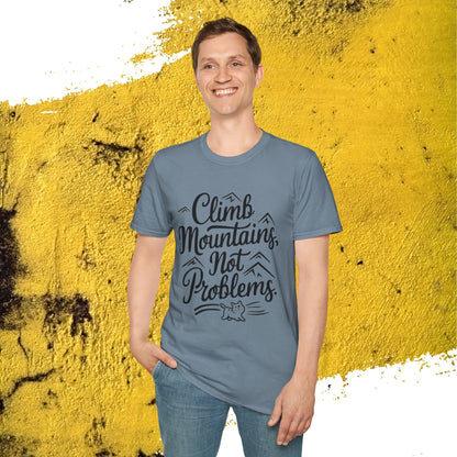 Climb Mountain Cotton T-Shirt