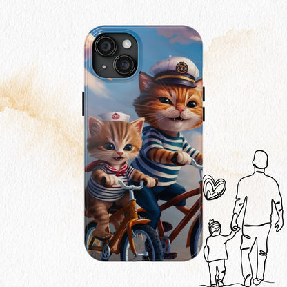 Nine Lives Wireless Charging Support Tough Case