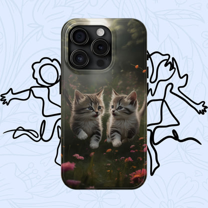 Furever Friends Wireless Charging Support Tough Case