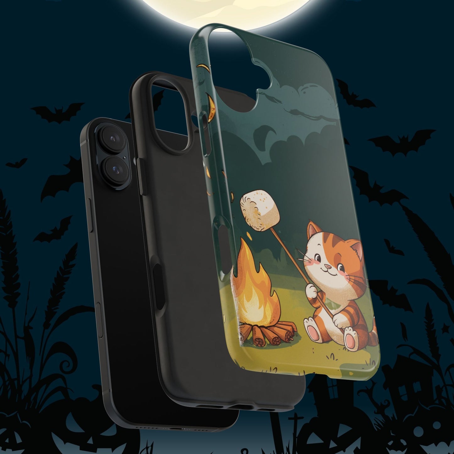 S'meowggy Wireless Charging Support Tough Case.