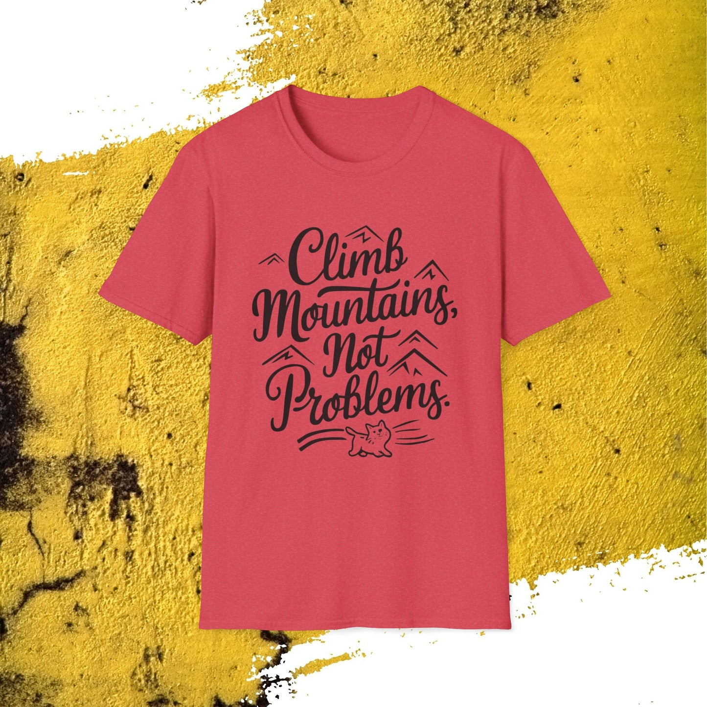 Climb Mountain Cotton T-Shirt