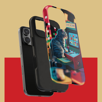 Meowstalgia Wireless Charging Support Tough Case.