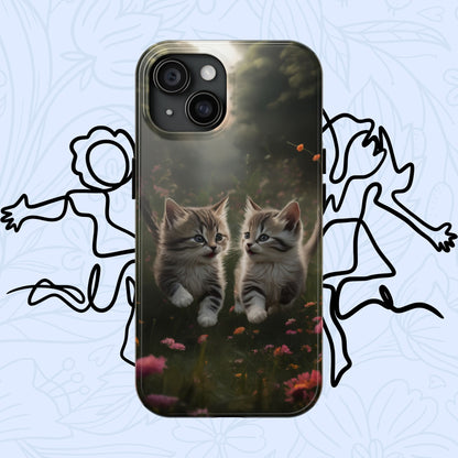 Furever Friends Wireless Charging Support Tough Case