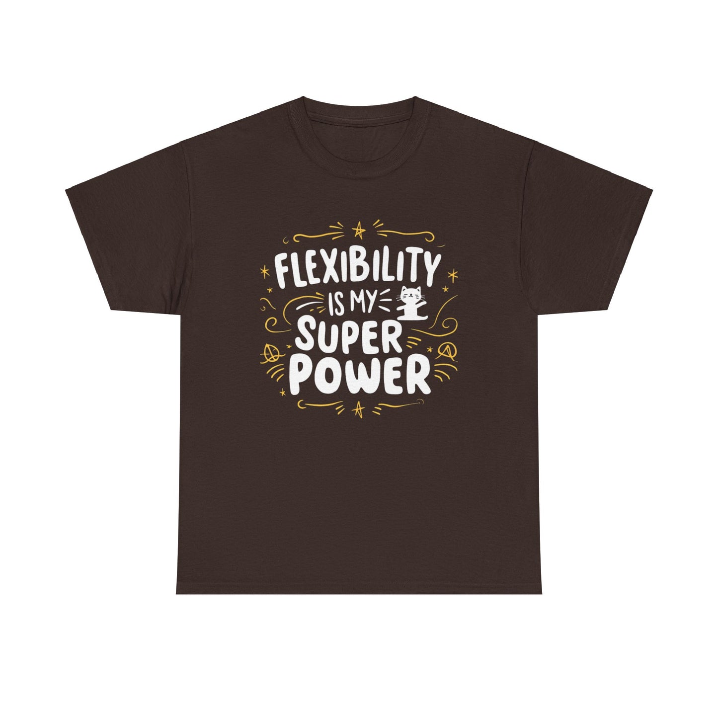 Flexibility Is My Superpower Cotton T-Shirt