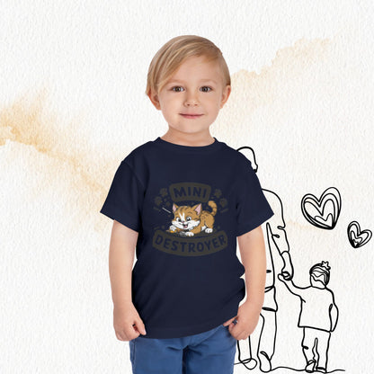 Mini Destroyer Toddler Cotton T-Shirt