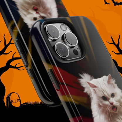 Alley-Oop Meow Wireless Charging Support Tough Case.
