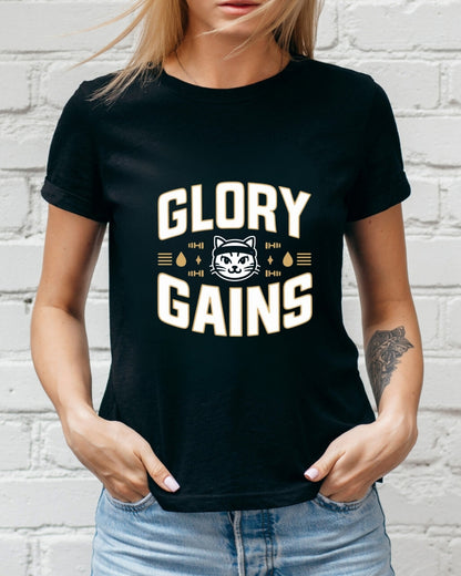 Glory Gains Cotton T-Shirt