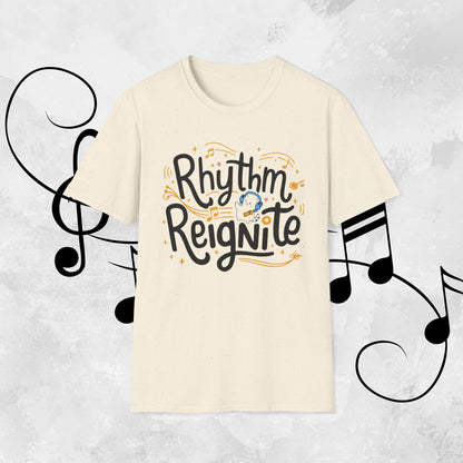 Rhythm Reignites Men Cotton T-Shirt