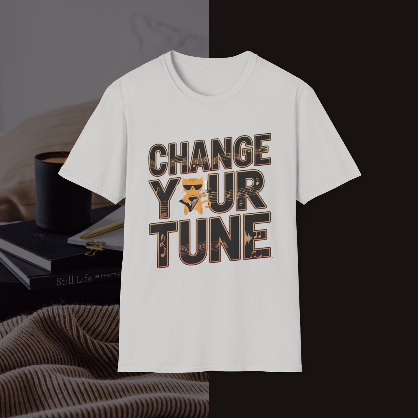 Change Your Tune Music Idiom Unisex Softstyle T-Shirt