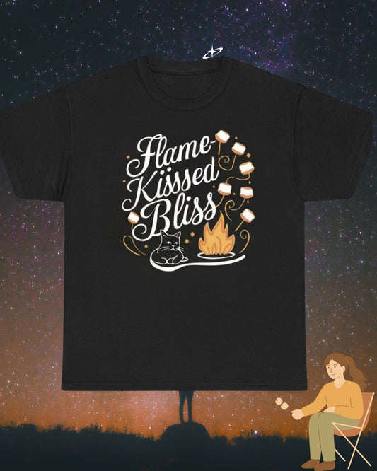 Flame Kiss Bliss Cotton Tee