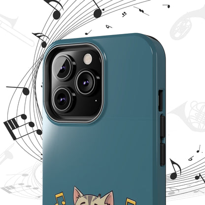 Tuneful Treasures Wireless Charging Support Tough Case.