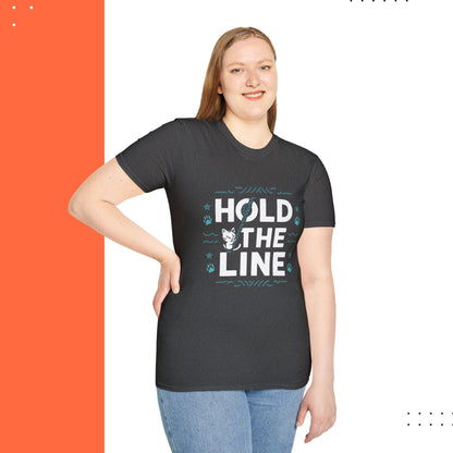 Hold The Line Cotton Tee