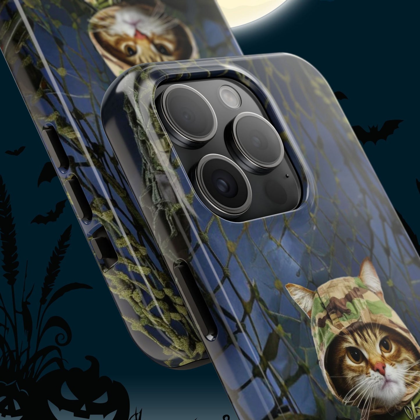 Meowter Armor Wireless Charging Support Tough Case
