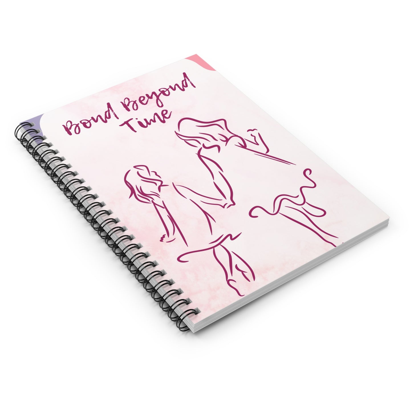 Sisterly Support Ruled Line Notebook