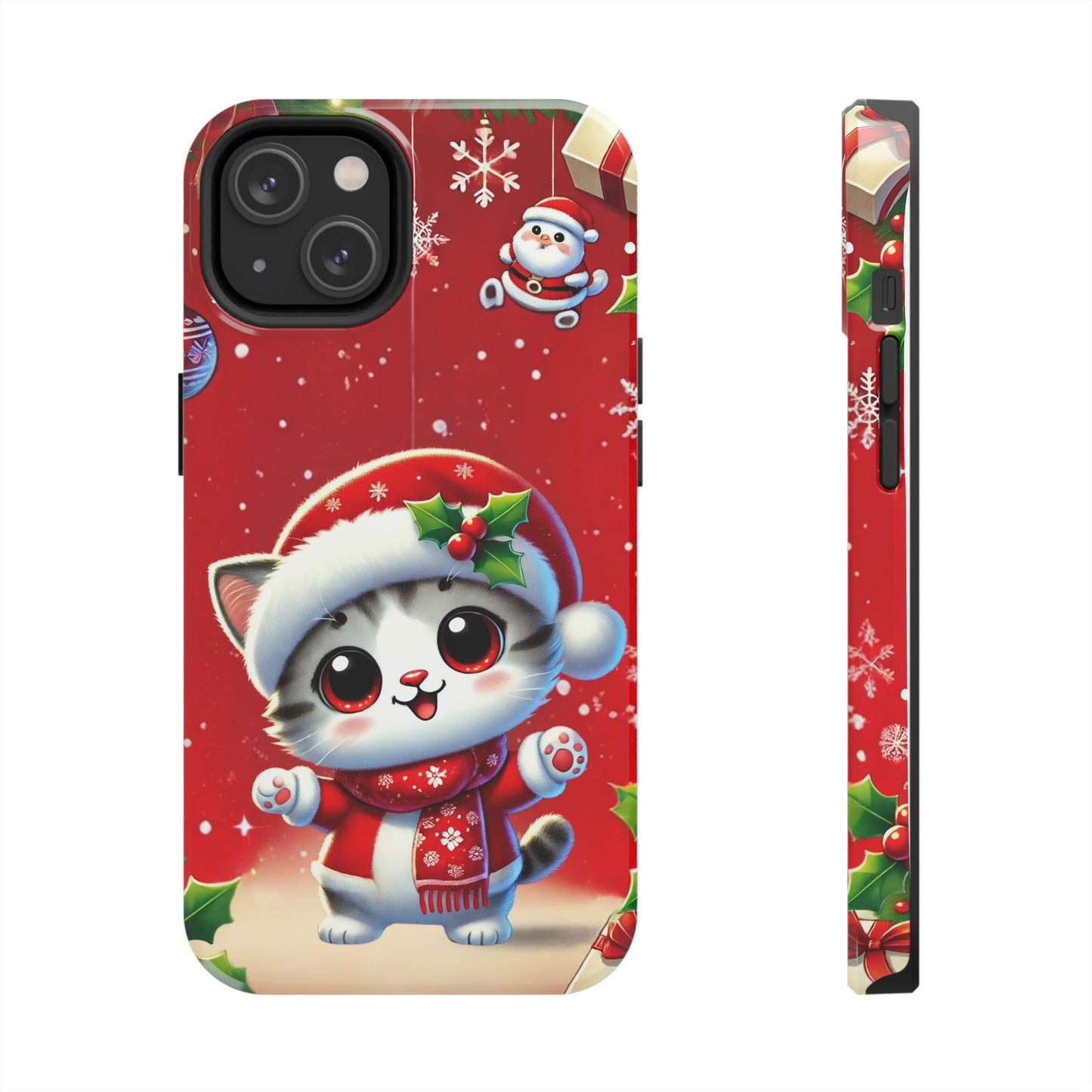 Purrfect Wishes Wireless Charging Support Tough Case