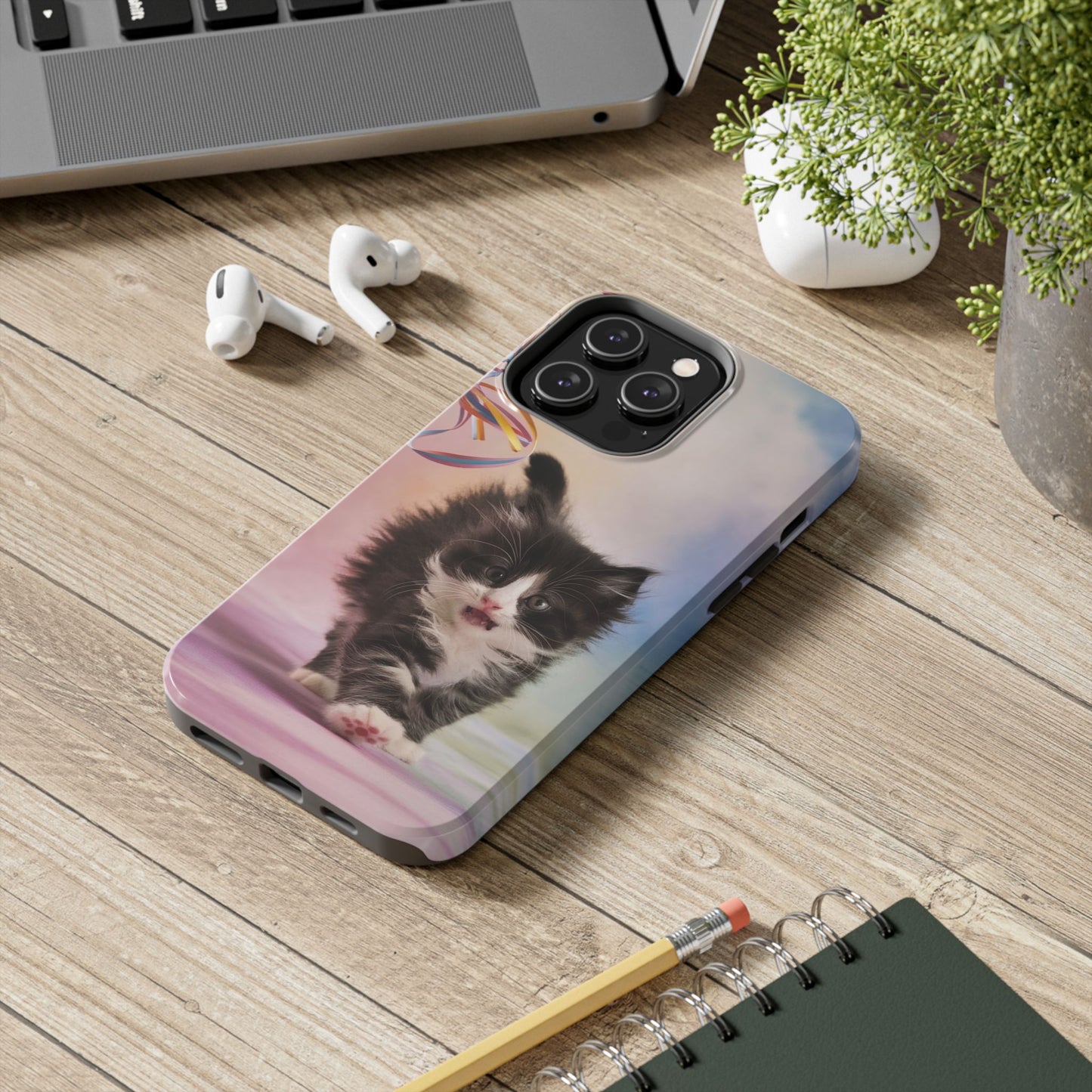 Meowjesty Wireless Charging Support Tough Case