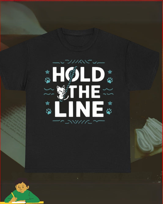 Hold The Line Cotton Tee