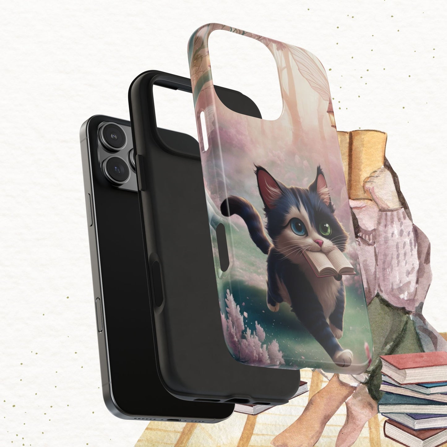 Pensieve Protector Wireless Charging Support Tough Case