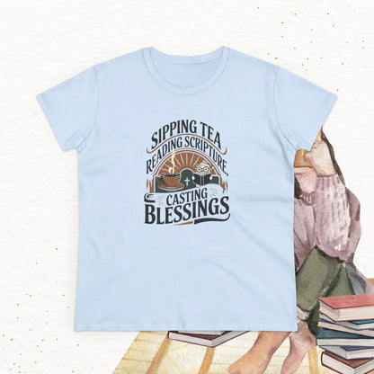 Brewed Brilliance Women Cotton Tshirt