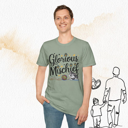 Glorious Mischief Cotton Men T-Shirt