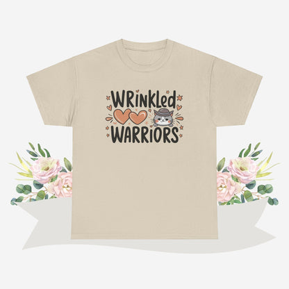 Wrinkled Warrior Cotton Tshirt