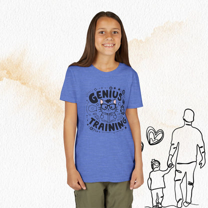 Genius In Training Youth Heavy Cotton T-Shirt