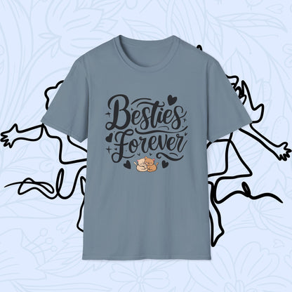 Besties Forever Cotton T-Shirt