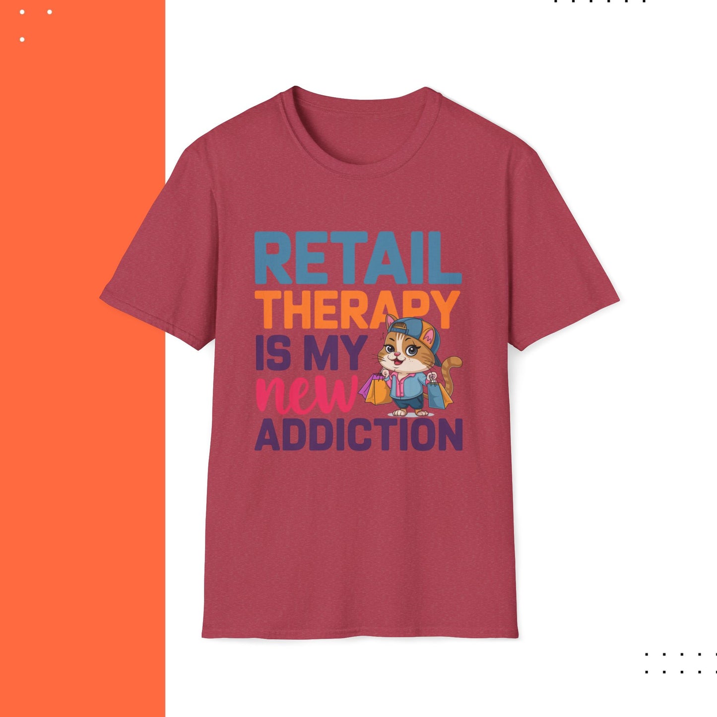 Retail Therapy Cotton T-Shirt