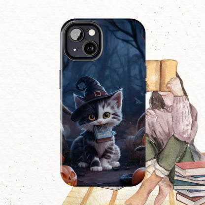 Chrono Catnap Wireless Charging Support Tough Case